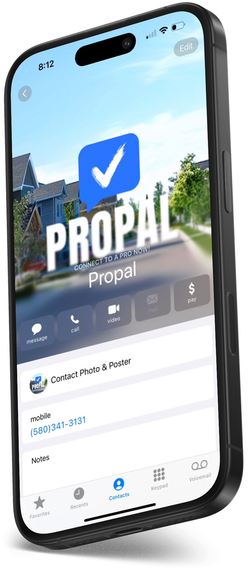 PROPAL App on Phone